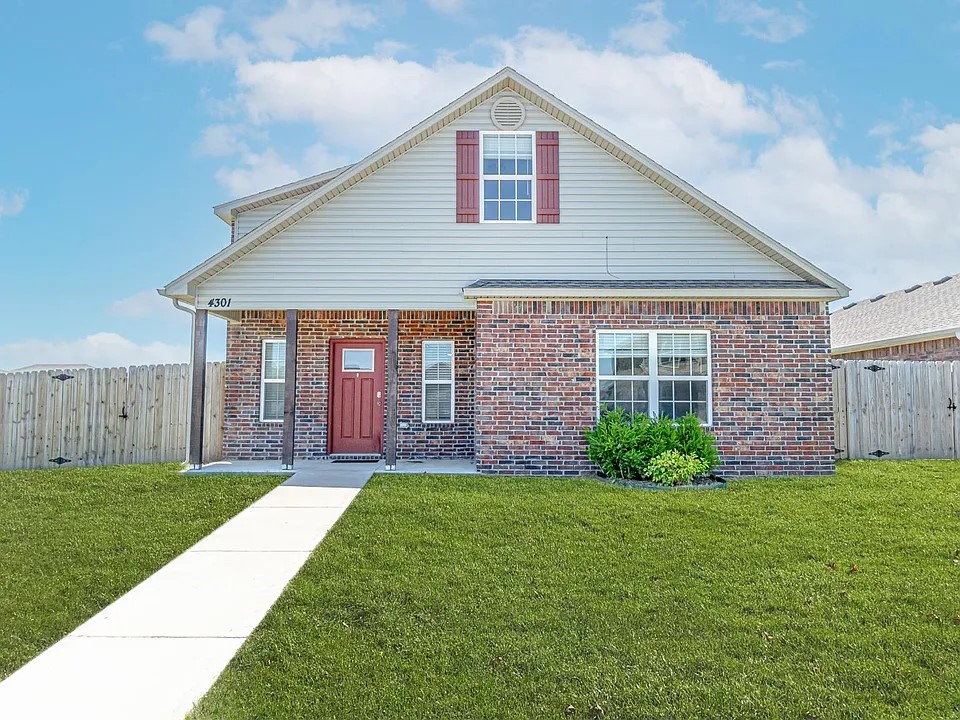 Three bedrooms plus a loft for extra space (office/flexroom), two bathrooms, two car garage, with privacy fenced yard. Updated paint and flooring throughout. Corner lot with subdivision playground near backyard. Landlord will provide lawn care, comes with kitchen fridge, washer and dryer. Agent Owned.