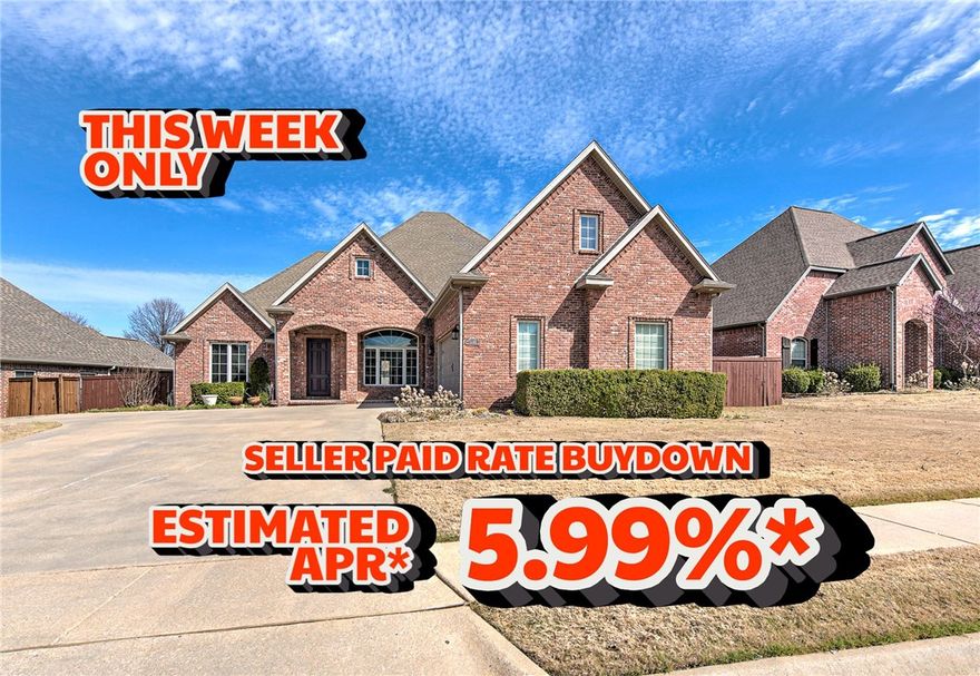 Brand New Roof 2026! This beautifully maintained 4-bedroom, 3.5-bath Creekwood home in West Rogers offers comfort, style, and a functional layout. With 3,373 sq ft, you’ll love the solid wood floors, detailed trim, and abundant natural light. The main living area features a gorgeous fireplace and flows seamlessly into the formal dining room and updated kitchen with granite countertops, ample cabinetry, and a breakfast nook. The huge main-level primary suite provides a relaxing retreat with jetted tub, walk-in shower, and spacious closet. Two bedrooms with jack and jill bathroom also on 1st floor! Upstairs offers 4th bedroom plus a large bonus room. Wait until you see the walk-in storage area- GIANT!  Step outside to a small but mighty backyard with large covered patio and outdoor fireplace, ideal for entertaining or unwinding. Situated in a community with neighborhood pool, park, and pond, and the best community feel, this home offers a great combination of amenities and location. Minutes to I-49 and Promenade!