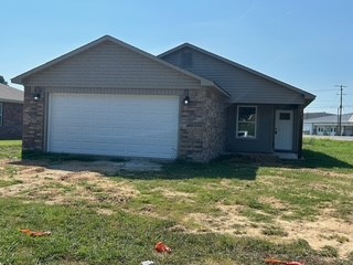 This is a new construction in Millwood Subdivision. It has brick exterior, 3 bedrooms, 2 baths, attached 2 car garage. It is in walking distance of park.