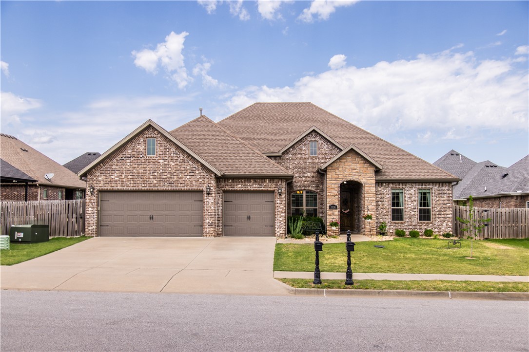 Welcome to your family's dream home! This spacious and thoughtfully designed one-story residence offers everything your growing household needs. 4 bedrooms, 3 bathrooms, formal dining room, eat in kitchen, large laundry room with sink, 3 car garage, large drop zone and covered patio. Step into the bright, open-concept living and kitchen area where oversized picture windows fill the space with natural light, and charming built-ins and a coffered ceiling adds character and warmth. It’s the perfect setting for movie nights, birthday parties, or just relaxing together after a long day.
The heart of the home—the kitchen—is equipped with custom cabinetry, a vented hood, under-cabinet lighting, and a 5-burner gas cooktop. The split floor plan provides privacy and space for everyone, with oversized bedrooms that give kids and guests room to spread out. The serene primary suite offers a peaceful retreat for parents.
This home checks all the boxes for active, modern family life—don’t miss your chance to make it yours!