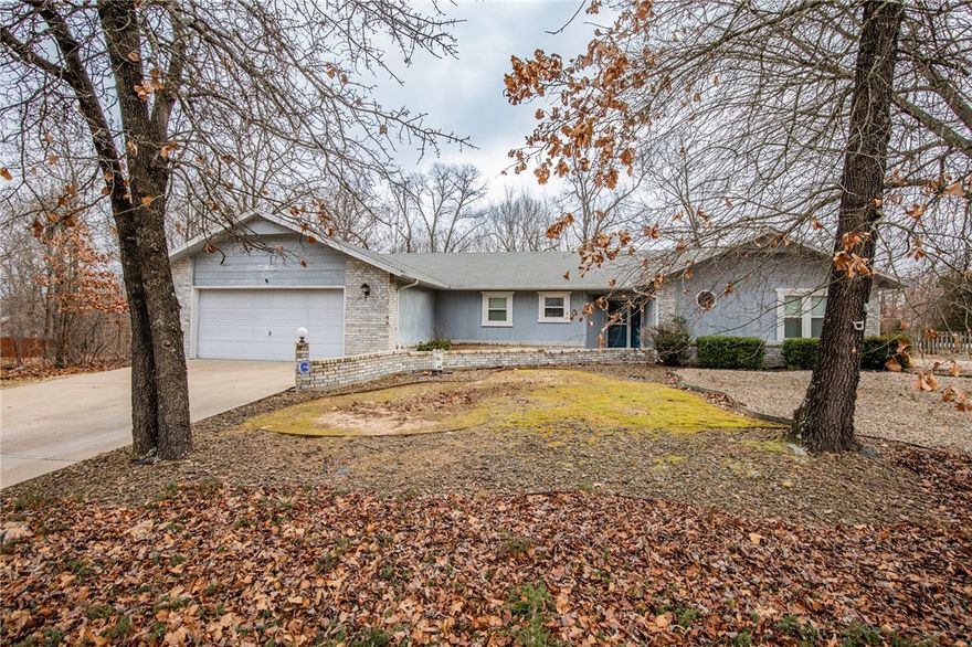 Well maintained 2 bedroom 2 bath home with additional office/bonus room. Living room has vaulted ceiling and opens into the dining room. Dining room has wood flooring. Kitchen has Stainless appliances with cute eat in breakfast booth. Primary bath has large shower and separate bath tub. Home has large 4 season room with additional deck. Fenced yard. Additional Storage shed for tenant use. Washer/Dryer included.