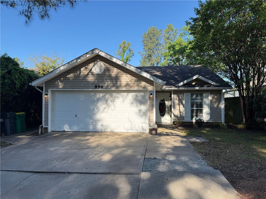 Nice home in Northeast Springdale. Home features 3 bedrooms, 2 baths, NPW vinyl wood floors in living room, new paint throughout home, new fixtures, wood floors in bedrooms, fenced in yard & a large covered porch for entertaining.