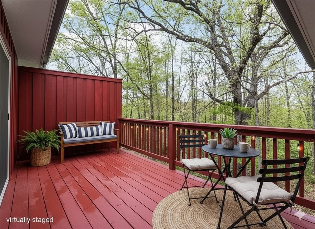 Step inside this beautifully updated townhouse that feels brand new from top to bottom! The 2023 remodel includes all new floors, countertops, fixtures, sinks, and remodeled bathrooms ā plus brand new appliances and so much more. 
Youāll love the natural light, Bella Vista trees and wildlife and an additional 127 sq. ft. attached workroom/craft room underneath that's complete with electricity, epoxy flooring, and built-in cabinets ā perfect for hobbies, a home office, or creative space.
With three full bedrooms and two full bathrooms, this home is the perfect fit for families, first-time buyers, down-sizing families or anyone looking for a move-in-ready home with modern style and thoughtful upgrades. 
Washer, Dryer and Fridge can convey with acceptable offer.