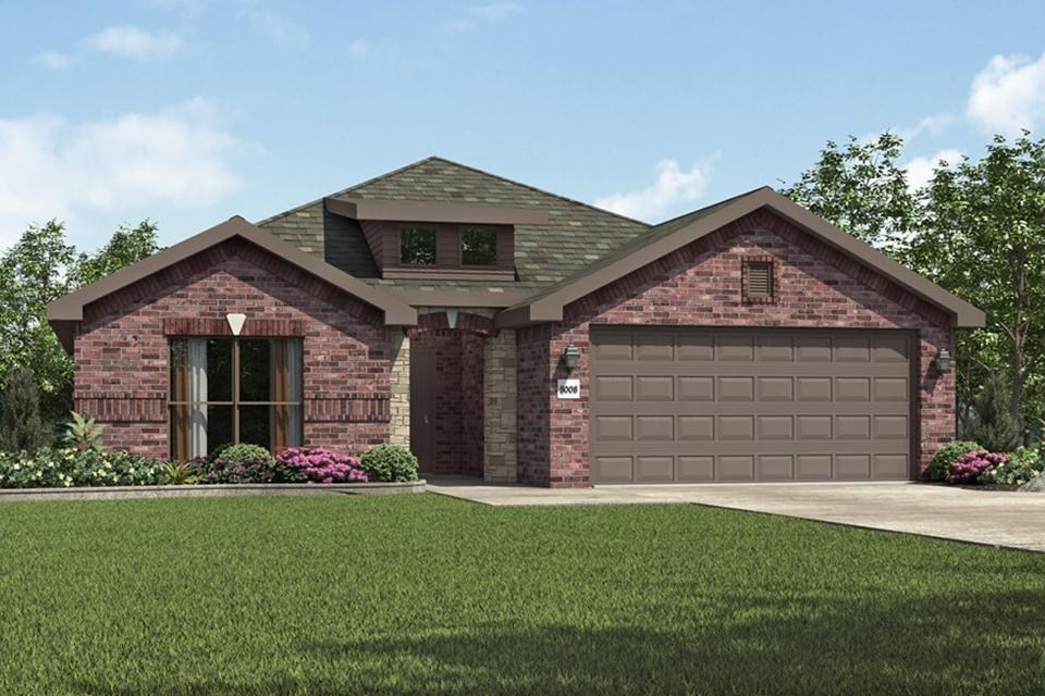 This open concept floor plan is perfect for families who enjoy spending quality time together. Its spacious kitchen features a peninsula that creates the perfect space to prepare dinner while helping children with homework. Additionally, homeowners will enjoy a garden tub and separate shower in the master suite, as well as his and hers vanities.
Taxes subject to change based on new construction.