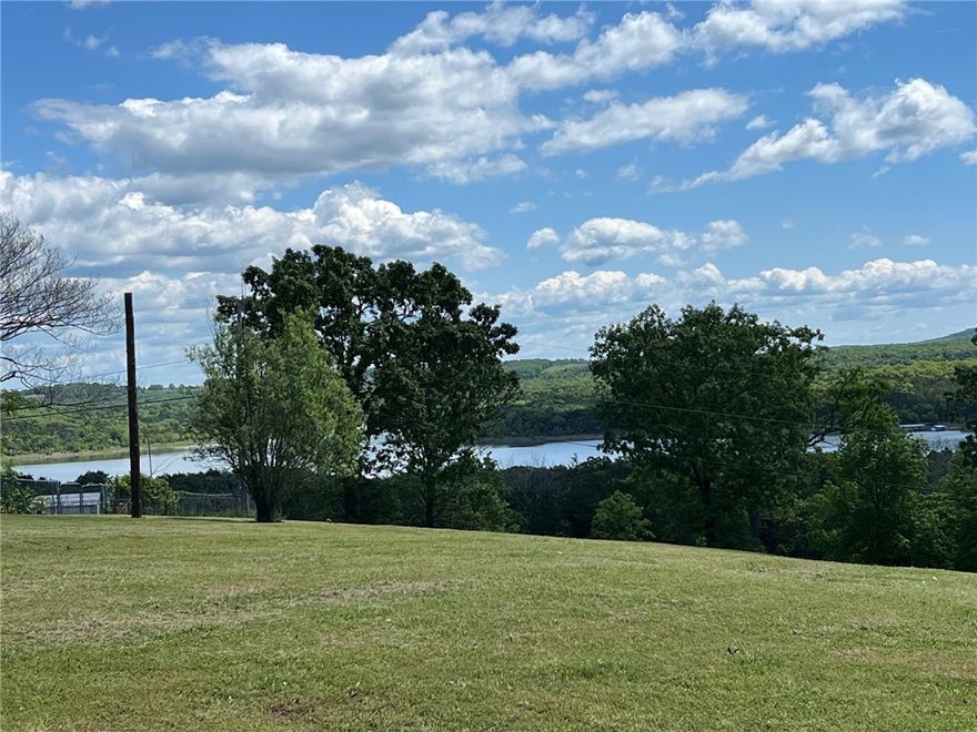 GORGEOUS VIEWS!! Just over 3/4 of an acre with views and more views. With some clearing you could have the cabin of your dreams! 1000 SF minimum build restriction for single story home. Property will need a well and septic. Lake view is across the road.