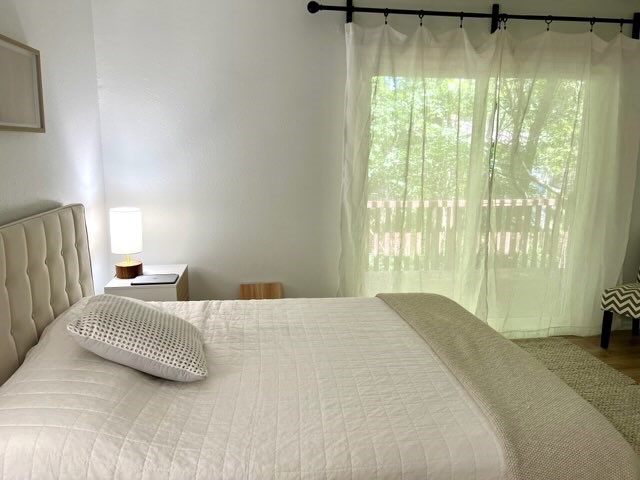 This charming home is perfectly located to all that NWA is known for. You will be near Little Sugar trails, walking distance to Kingswood Gold Complex as well fitness center opened 24/7, and just a short drive to 71. The upper level is perfect for get togethers with friends, the charming kitchen has all the appliances, including a 3 year old refrigerator and dishwasher, the dinning area and the living room opens to a deck that is filled with the sounds of birds, and the 1/2 bathroom keep your guest away from your private retreat in the lower level. In the lower level you will find 2 bedrooms with a full bathroom. The washer and dryer that stay with the property were purchased in 2022. One of the bedrooms has a deck perfect for a glass of wine as you relax in the evening enjoying the sounds and sights of nature, or a cup of coffee in the morning to get your day started on the right note. You can call this retreat your HOME.
