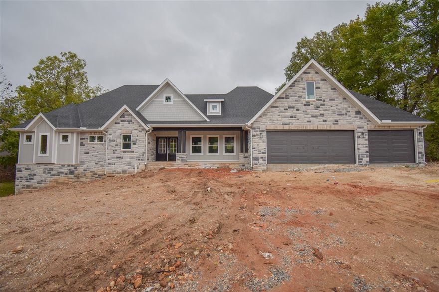 Enjoy this brand new home that has so much to offer! This home offers 4 bedrooms, 4.5 baths, 3 car garage, bonus room, media room, and so much more!  All bedrooms have a bathroom!  Open Floor Plan!  Great Views!  Private back yard.  This home is a must see!