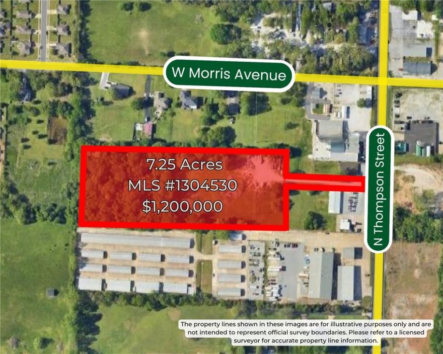 Development opportunity in North Springdale. Over 7 acres with all utilities on site. Currently zoned C-2. Great location for office, warehouse, storage, etc. or could be rezoned for multi-family. Average daily traffic counts of 23,000. No sign on property. Entrance just South of Straight's Lawn & Garden.