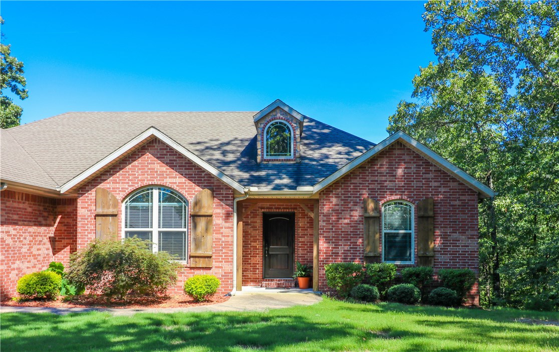 Move-in ready! You won't find another home on the market with NEW updates at this price! NEW roof, gutters, HVAC, programmable smart thermostat, and carpet! Seller to give an EXTRA $250 paint allowance! This home offers a walk-out storage room with access to extra storage inside crawl space, granite, wood floor in living area, and much more! Don't let this deal slip away! The home sets back in one of Bella Vista's most peaceful areas. Enjoy your morning cup of coffee overlooking the extra large back yard.