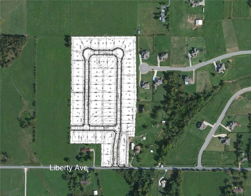 15 Lots 4-12, 45-48, 50-51 Now Pre-Selling Lots in Liberty Estates! Located just off Barrington and 112 in West Springdale, Liberty Estates is minutes to Har-Ber High and the Har-Ber Commercial District. 2200 Sq Ft Mins, 1800 of 1st Floor, 2 Car Garage and restrictive covenants. Phase II will include pool, cabana pavillion, and playground. West Springdale is booming , this subdivision has a country feel, yet just minutes from I49 and 112. Multi-Lot Discounts available.
