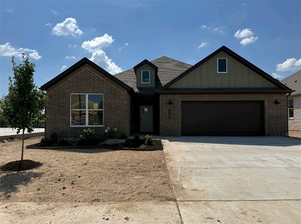 Welcome to Heritage Ranch, Phase 4! This newly constructed home features a spacious foyer leading to an open living room with a fireplace. The kitchen and dining area boast a large island with pendant lights and a generous pantry. This home includes four bedrooms, two bathrooms, and a two-car garage and a great sized covered patio and back yard!
Amenities include brick and hardie board siding, full guttering, LED disk lighting, fans with light kits in all bedrooms, 3cm quartz countertops, and a Frigidaire Gallery appliance package. Enjoy both comfort and convenience in this brand-new home situated near schools and a growing downtown area filled with great dining and shopping options!