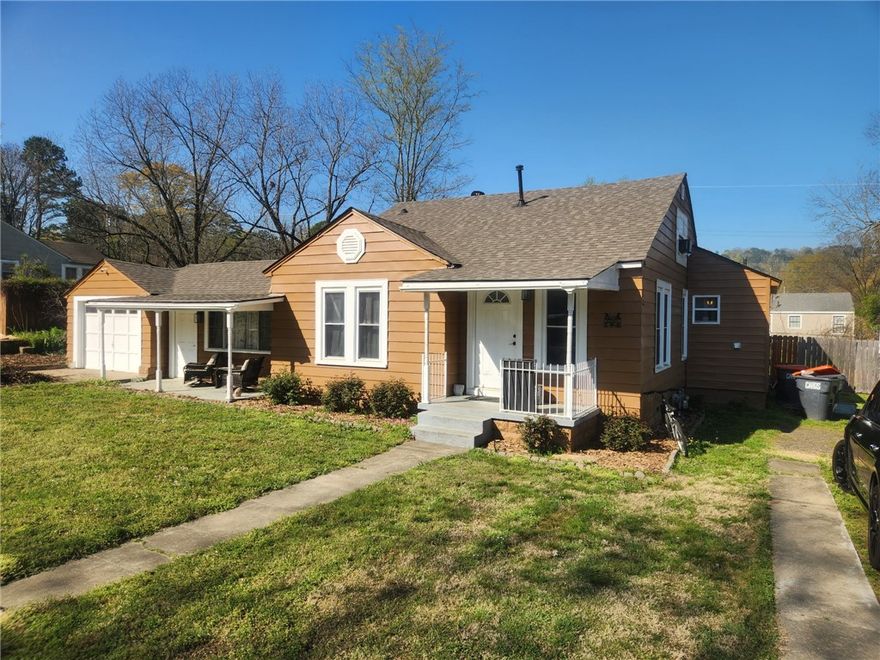 Cute Cottage home in desirable Russellville. Completely remodeled in 2024, with HVac