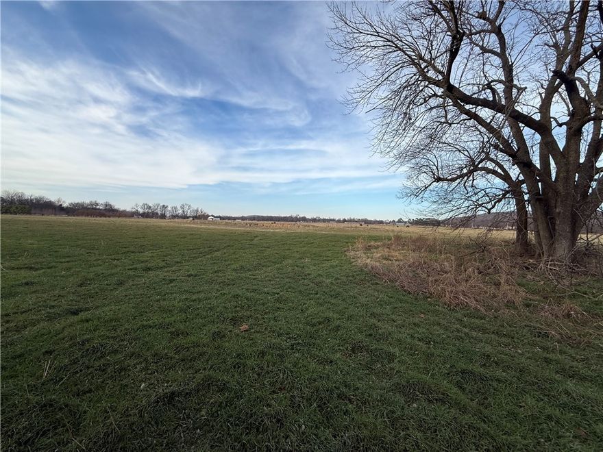 18.89+/- level acres with a nice pond and beautiful creek frontage. Multiple build sites