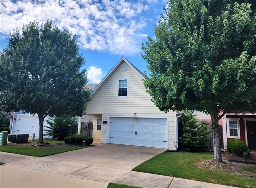Welcome to this well-maintained 3-bedroom, 2-bathroom home in a convenient Bentonville location. This home features a brand-new roof, new flooring throughout, a smart thermostat for energy savings, reverse osmosis filtered water, and an installed Tesla charger. Refrigerator, washer, dryer, and a brand-new dishwasher are all included.

Enjoy easy living with yard maintenance included and quick access to parks, top-rated schools, shopping, and dining just minutes from Downtown Bentonville.

One-year lease. Move-in ready.