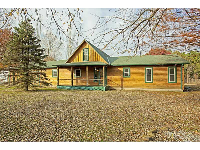Very unique, 3BR/2BA log home. New roof, New HVAC, New flooring, New Low E windows. This is not your average cookie cutter home!! 1 acre lot, convenient location.,SOLD "AS IS."