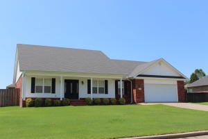 Set in one of Russellville's best loved neighborhoods you will find this picturesque home waiting for a new family to make memories here! This spacious home offers beautiful hardwood floors and a great kitchen for even the most able chef. The master suite gives you the space and privacy you've been craving with an oversized closet, his and hers vanity, walk in shower, and garden tub to relax your cares away. Come outside to enjoy grilling on the patio overlooking the privacy fenced back yard. What a great place to call home! This home does not require flood insurance. Information can be provided upon request.