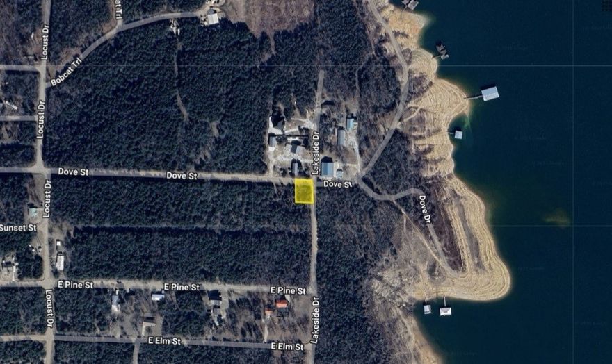 Welcome to Lead Hill (Diamond City) where this .21 (+/-) acre lot is right by Bull Shoals Lake. Build your new home and enjoy the beautiful views and lake life that is also close to local amenities. Mobile and tiny homes are not allowed. Property conveys with a Limited Warranty Deed. Owner financing available. Call or text for more information.