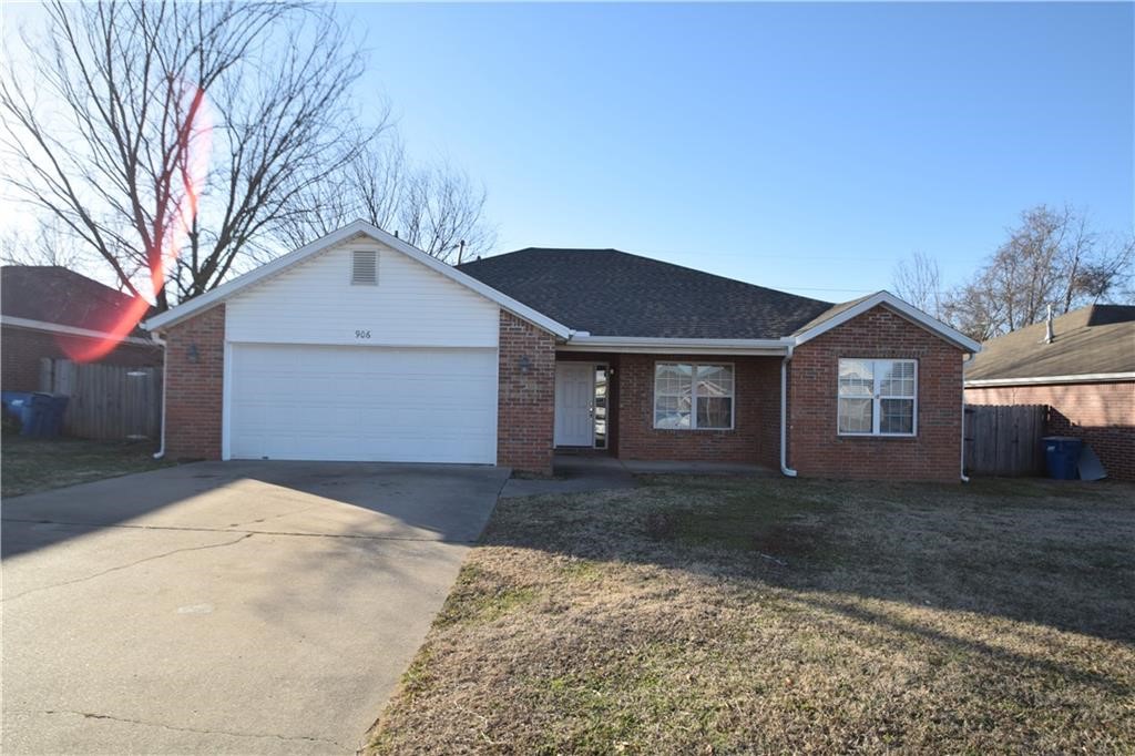 Great Location! 3 bedroom, 2 bath, 2 car garage. Large living room with fireplace and comes with refrigerator. Privacy fenced back yard. No smoking. Pet with owner approval and additional deposit.