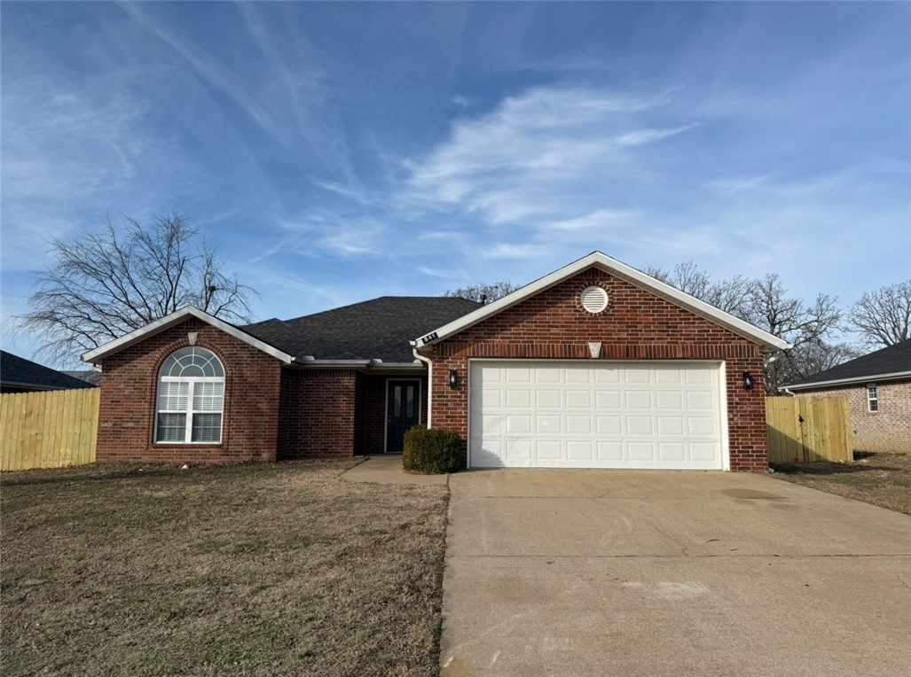 Welcome home to this beautifully renovated 3-bedroom, 2-bathroom gem in Centerton, AR! Featuring modern stainless steel appliances, spacious living areas, and two full baths, this home offers both comfort and style. Enjoy the privacy of a fully fenced yard, perfect for relaxing or entertaining. Conveniently located less than 10 minutes from I-49 and close to top-rated schools, this home is ideal for families or commuters. Don’t miss out on this move-in-ready retreat in a quiet, friendly neighborhood!