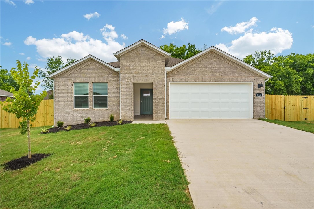 For Rent in Wagon Wheel Crossing- Farmington, AR Welcome to this stunning new construction home offering modern comfort and a prime location! Situated on a spacious 0.33-acre lot, this 1,671 square foot 4-bedroom, 2-bathroom house features a large, fully fenced backyard with mature trees, perfect for outdoor gatherings, pets, or simply relaxing in your own private retreat. Step inside to find a bright, open-concept layout with quartz countertops, stainless steel appliances, and stylish finishes throughout. The thoughtfully designed floor plan provides plenty of space for families, students, or anyone looking for a comfortable and functional home. A two-car garage adds convenience and extra storage. Located just 15 minutes from the University of Arkansas and 10 minutes from I-49, this property offers easy access to schools, shopping, dining, and all that Northwest Arkansas has to offer. Available now for $ 2,250/month- Schedule your tour before it's gone!