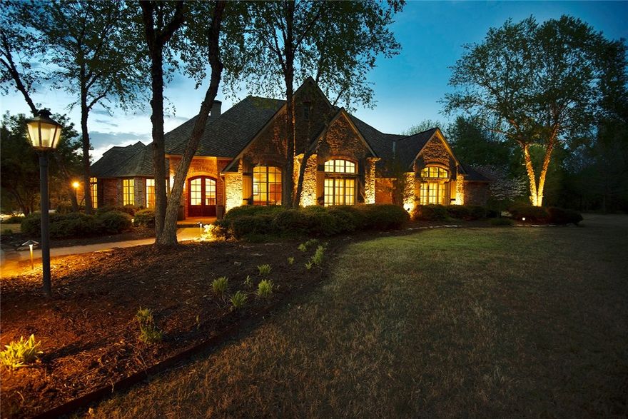 Remarkable custom home with amazing views in gated community. Designed for main floor living, the home sits on 4.27 acres on a quiet cul-de-sac with a shared pond and backs up to hundreds of acres Army Corps land and open pastures. Over $90,000 in recent upgrades including new premium CertainTeed Presidential TL roof with a fully assumable material and labor warranty. High-quality features and finishes not found in most new construction.