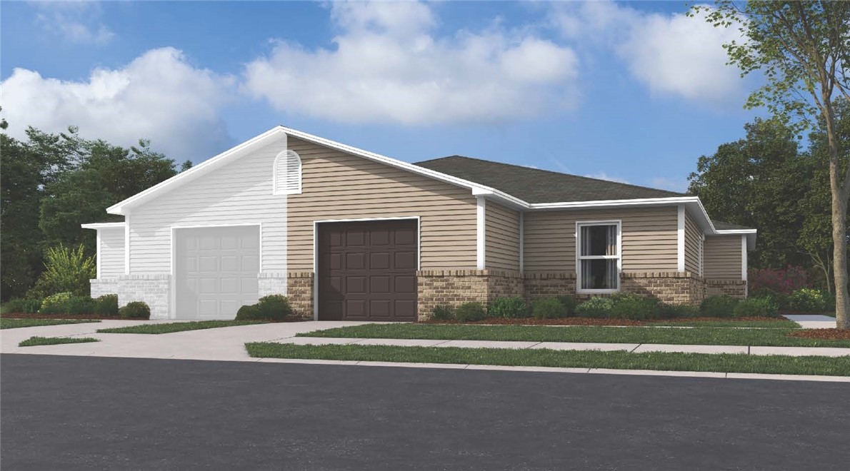 Introducing The Greystone, an exquisite duplex located in a vibrant, brand new community! This stylish home features 4 spacious bedrooms and 2 modern bathrooms, providing ample space for families or guests. The inviting open-concept layout seamlessly connects the living, dining, and kitchen areas, making it perfect for entertaining. The master suite is a highlight, offering a luxurious walk-in closet and plenty of natural light. With a convenient two-car garage, you'll have all the storage you need. Experience contemporary comfort and style in The Greystone—your perfect place to call home!