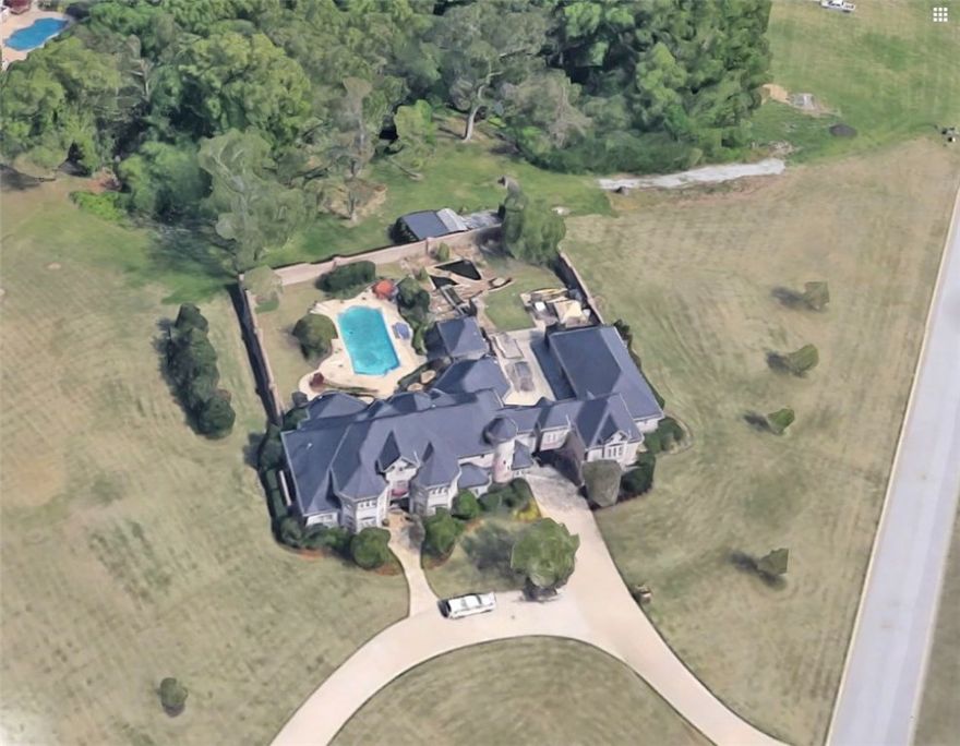 Fabulous 5 bedroom, 3 bath Talamore beauty on 4.11 acres located on a corner lot! Luxurious main level master suite with fireplace & doors leading out to large level backyard with pool. 4 bedrooms on 2nd level each with en suite. Guest quarters, outdoor kitchen, home theater.