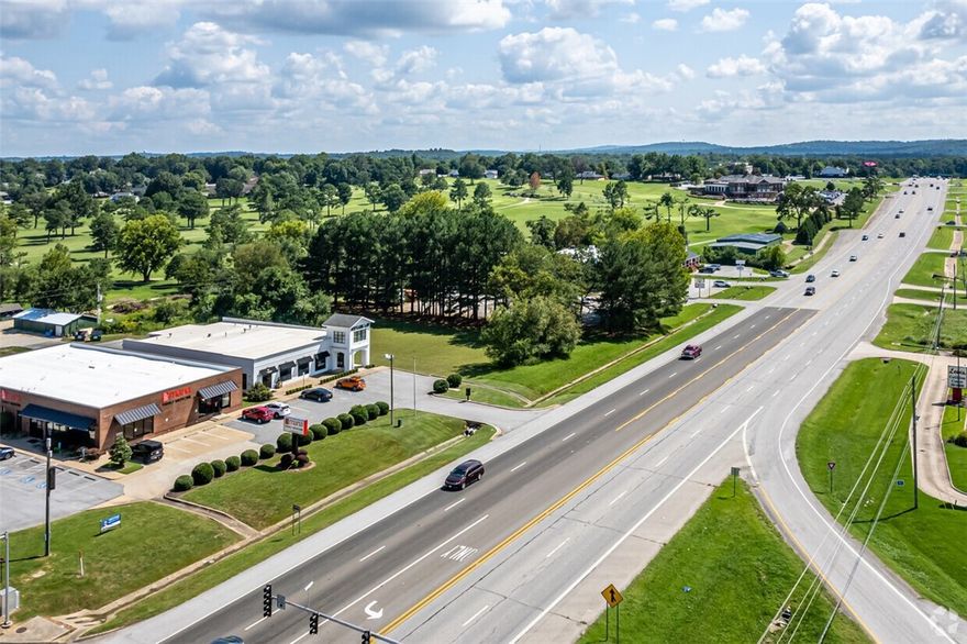 Office Building for Sale. Highly visible location. Close to Razorback Greenway via Lake Fayetteville Trailhead, Tyson's World HQ, Springdale Country Club, Fayetteville Athletic Club, Northwest Arkansas Mall. 1,879 SF vacant space is also available for lease.