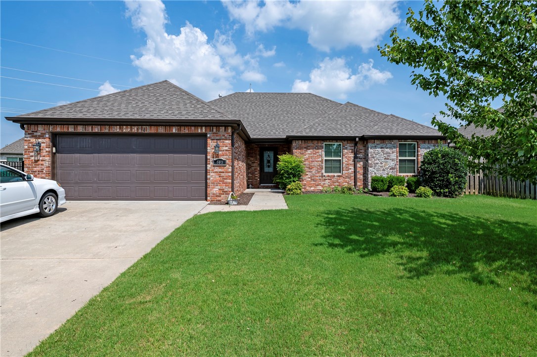 Impressive floor plan with cathedral ceiling accented by wood beams & expansive wood floors. Located in a lovely neighborhood of well cared for homes! New Roof 2020. Split bedrooms, open kitchen, & large laundry room. Tenant occupied. Open House Sunday 8/1,1-4 pm. All offers submitted by 8/2, 4 pm.
