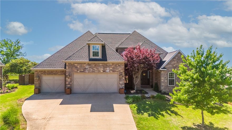 This beautiful 4 bedroom, 3.5 Bath, Cross Creek home is a must see! With two living areas, formal dining, private study, as well as an over sized bonus room. Inside youāll find hardwood floors, elegant crown molding and tongue and groove ceilings in the private study and formal living room. The primary bedroom and family room have charming plantation shutters. There is a butlerās pantry for your hosting convenience. If storage is what you need, youāll find huge walk-in closets, a large closet under the stairs and the 3 attic spaces. The large covered patio is perfect for entertaining. The back gate opens to walking trail. Community amenities include basketball, pickleball, tennis courts, walking trails, pool, lots of green space with convenient access to Shopping, Schools, Restaurants and I-49 all within minutes. New HVAC unit installed June 2024. New roof in 2019. New paint in 2020. Back fence new in 2021. New fixtures throughout in 2022. New toilets in full baths.