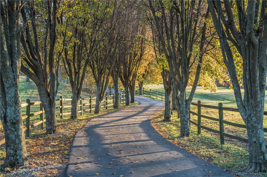 Looking for an Estate Home on land?  This might be it!! Beautiful home on 14 manicured acres. Tree-lined gated drive leads to house, horse barn and beautiful land. Home is 1 level made for entertaining inside and out. Whole house generator.   Above ground storm shelter.  Property is also perfect for development.  Beautiful hardwood under the carpet.  Also listed as Residential - See MLS 1204174.