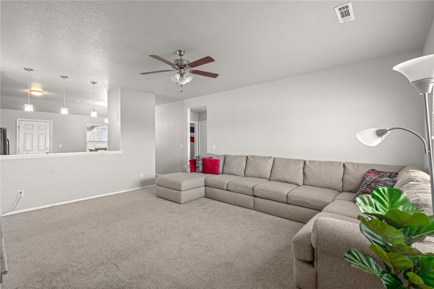 Charming 3 Bedroom Home in Tyson Heights! Located off Don Tyson Parkway and close to Schools, Shopping, Parks, Greenway and more. This 1,433 Sq Ft Home was built in 2018 and very well maintained, updates include all new paint and new roof in 2024! The living space is bright and spacious and opens to the kitchen and dining area, perfect for everyday living and for hosting. The eat-in kitchen offers a dining area and even room to add in an island or extra storage! Great counter space and a pantry provide practical workspace. The large primary suite has views into the private backyard, along with an attached bath and WIC! 2 well-appointed guest bedrooms share a guest bath on opposite side of the home. The backyard has full privacy fencing, and upgraded large, covered patio, and a storage shed/workshop space! Don’t miss out on this great property, welcome home!