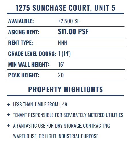 Space Center Hpr - Commercial Lease