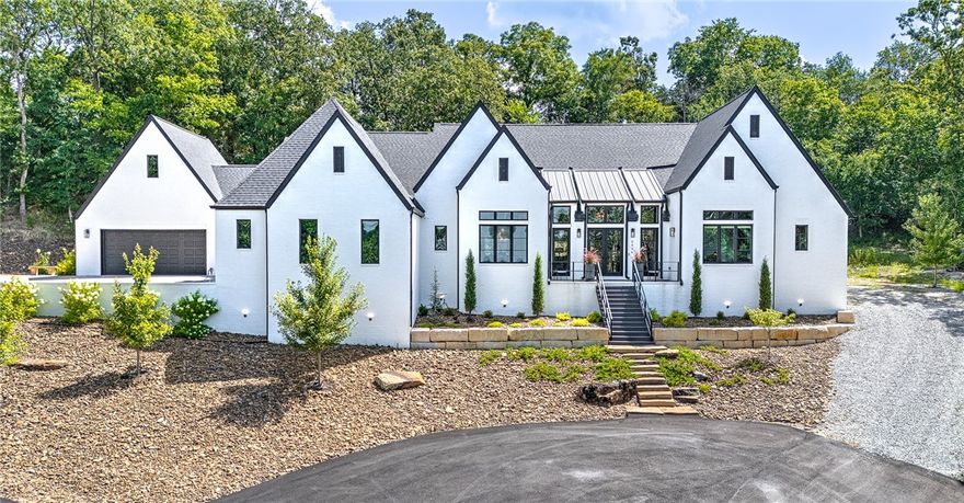 Luxury Retreat with White River Access and Resort-Style Amenities! Welcome to this one-of-a-kind, custom built home by Booth Building & Design. Nestled in a private, wooded setting, this striking modern home offers architectural elegance and a wealth of high-end upgrades. The exterior showcases clean lines and a dramatic entry flanked by oversized windows—all surrounded by professional river rock landscaping, irrigation system for plants and trees, and an engineered French drain system for year-round peace of mind. Enjoy your own backyard private resort: a Luther Stem heated pool with waterfall, synthetic turf backyard, putting green, and abundant wildlife for a serene, nature-filled escape. Inside, you’ll find light-filled open living areas, and premium finishes throughout. Additional highlights: Oversized garage and ample parking, Stunning entry staircase and elevated front porch, Peaceful, private setting just minutes from town, A true forever home in a breathtaking setting!