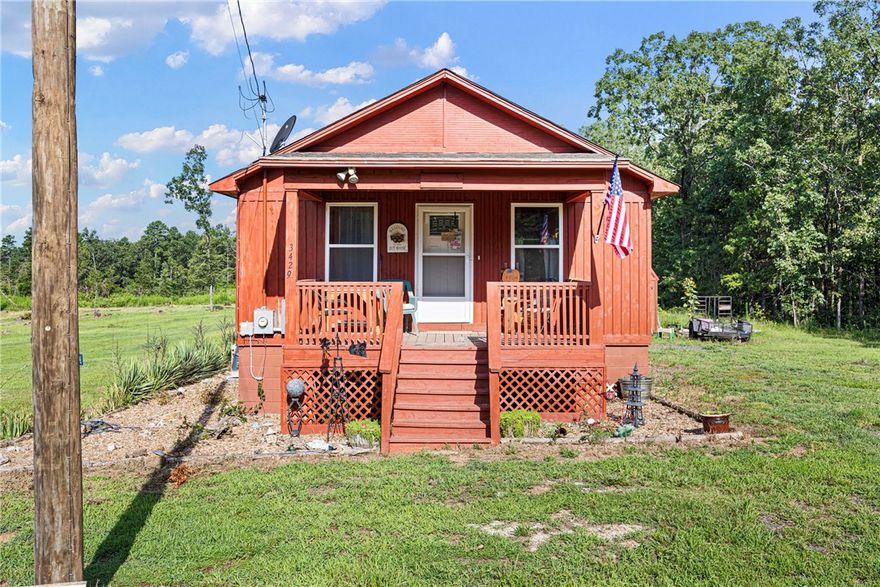Looking for the perfect blend of comfort, sustainability, and rural charm? This well crafted 3-year-old tiny home sits on a peaceful 2.5-acre lot just minutes from scenic Shoal Bay & Delaware Bay- offering the ideal getaway or full-time residence for those seeking simplicity without sacrificing quality.
Thoughtfully designed and well-built with modern interior and efficient layout, this energy-efficient and well insulated home interior feels homey and comfortable year round. Outside you'll find a 12x20 shop – perfect for hobbies, tools, or a small business, an additional storage building for seasonal gear or equipment, and a chicken coop and rabbit habitat – ready for your homestead dreams.
Whether you're starting a homestead, downsizing, or searching for a peaceful country escape, this property offers quiet living with practical amenities already in place.
Located just a short drive to Shoal Bay Recreation Area–you’ll enjoy the best of rural Arkansas with modern conveniences.