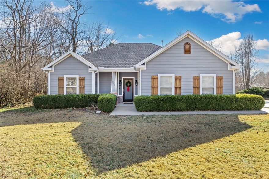 This home is a great opportunity in a prime East Fayetteville location, perfect for first-time buyers, families, or investors looking for a turn-key rental home. Walking in, you'll be greeted with an open living area that connects through to the dining space and kitchen that feels spacious and livable. The living room   also features built-in shelving around the cozy fireplace for added charm, tons of natural light pouring in from large windows, and complemented by wood floors that run throughout the main spaces. The beautiful kitchen is the heart of this home with tons of cabinet storage, large island with seating, and a pantry! 
Outside, a large backyard is perfect for outdoor living or increased rental appeal. Located in desirable East Fayetteville, with quick access to Gulley Park, the interstate, or all of the Fayetteville amenities, this home offers both immediate usability and long-term value. Whether you’re purchasing your first home or adding to your investment portfolio, this property is one to see!