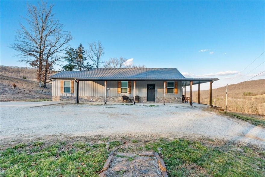 Want your own private getaway on 4 acres in the country? Need a tiny house for in-laws? Here you go! 3 Bedroom, 2 bath built in 2020, ready for a new family. Huntsville schools Elkins address in Madison County. A charming tiny home with a cozy loft bedroom, full bath, living area, and kitchen sits just the right distance from the main house, offering privacy and versatility, with its square footage separate from the main home. Both very nice, not many places with room for some animals and kids like this one. Welcoming living room, spacious kitchen and more. Check it out!