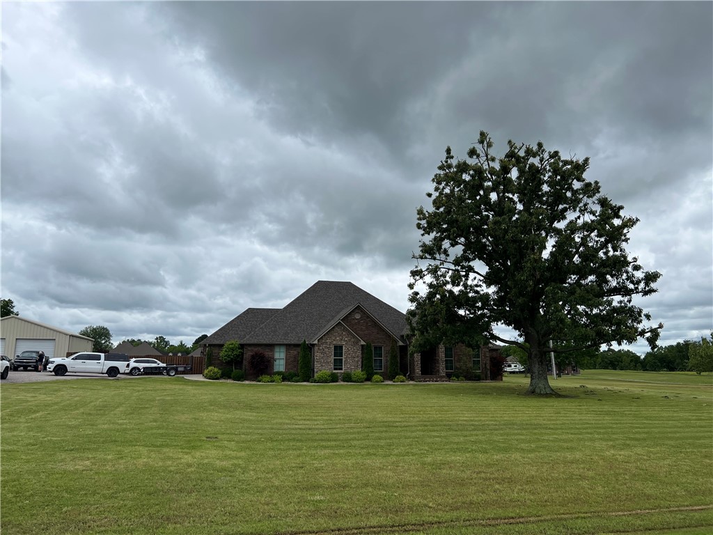 2446 ft.² Custom built beauty located on two luxurious acres in Lavaca. Three bedroom two bathroom Home with luxurious entry, gorgeous, tile throughout the entire home that looks like luxurious wood for lo maintenance. Custom built cabinetry throughout the entire home two fireplaces also a large 1400 square-foot shop with its own half bath and car lift. A inground pool too. This home was pre sold.