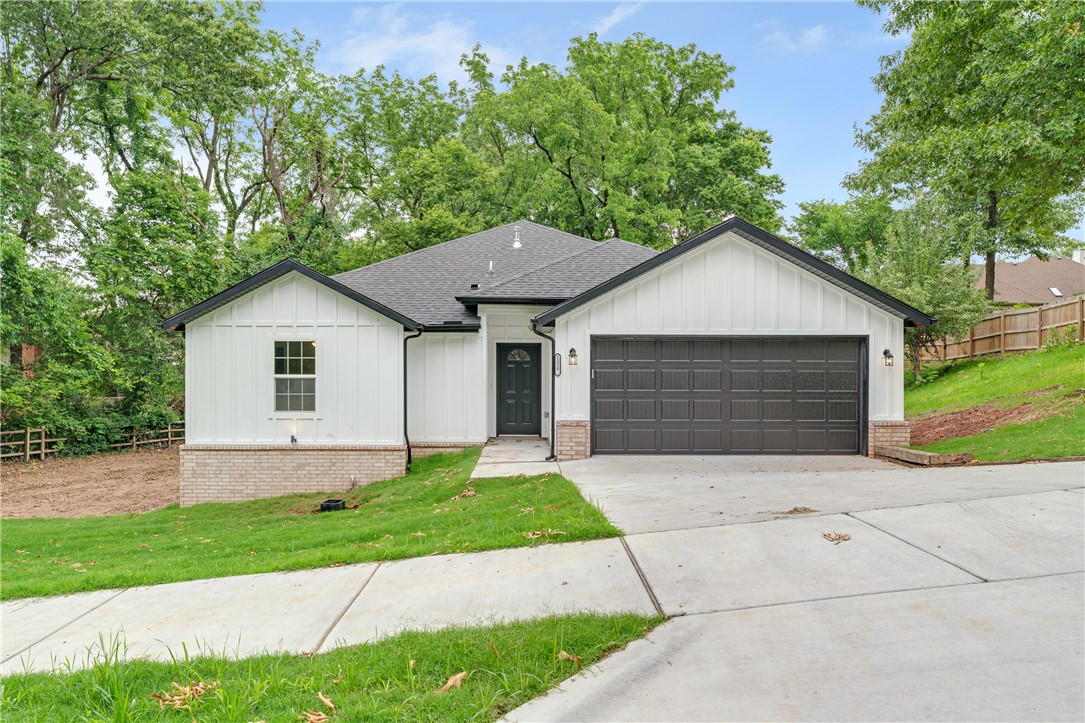 Brand-new and built to impress! This stunning 3-bedroom, 2-bath home offers quality construction, smart design, and a modern aesthetic. From the moment you walk in, you’ll notice the open layout that maximizes space and light, creating a warm and inviting atmosphere. Durable and stylish luxury vinyl tile flooring runs throughout the home. The spacious living area is ideal for gathering with family or hosting friends, while the contemporary kitchen features stainless appliances and solid-surface countertops. The split floor plan provides added privacy, with a large primary suite offering plenty of room to relax and unwind. Nestled on a spacious lot in a peaceful neighborhood, this home offers the perfect blend of comfort and convenience—with quick access to walking trails, local schools, retail shops, and restaurants.