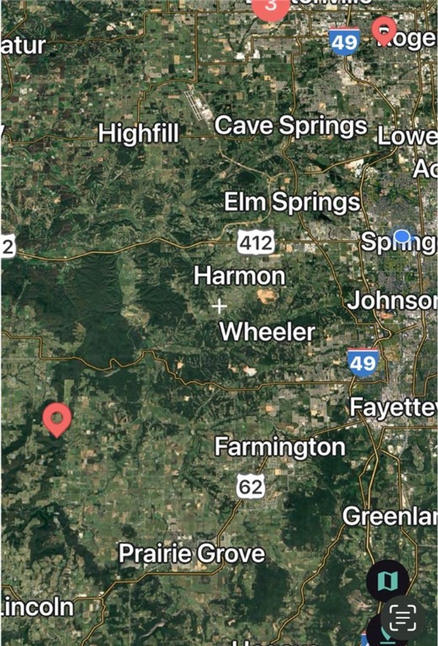 Secluded 5-acre tract in Washington County, Arkansas. This raw, wooded property offers privacy and natural beauty, ideal for recreational use or long-term investment potential. Please note the parcel is landlocked with no easements or current access; buyer will be responsible for verifying and securing future access. An affordable opportunity to own acreage in one of Northwest Arkansas’ fastest-growing areas.
