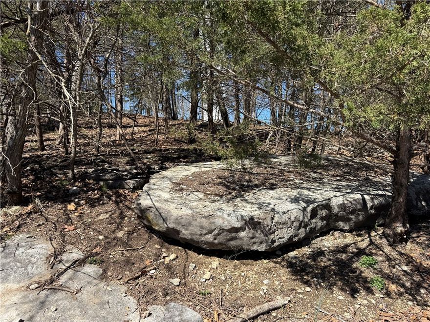 High atop “The Island” on Rocky Top Circle in Holiday Island sits this beautiful 0.61-acre MOL parcel located at the center of a quiet cul-de-sac. The lot occupies approximately half of a natural knoll with a gentle slope that could lend itself well to a variety of home designs. The remaining portion of the knoll is occupied by a nearby water tower. Surrounded by lush homes and attractive natural scenery, the setting feels peaceful and established. Conveniently located just minutes from the Holiday Island executive golf course, recreation area, Table Rock Lake and marina, walking trails, and only a short drive to historic Eureka Springs. Come explore this special spot to build your dream home!