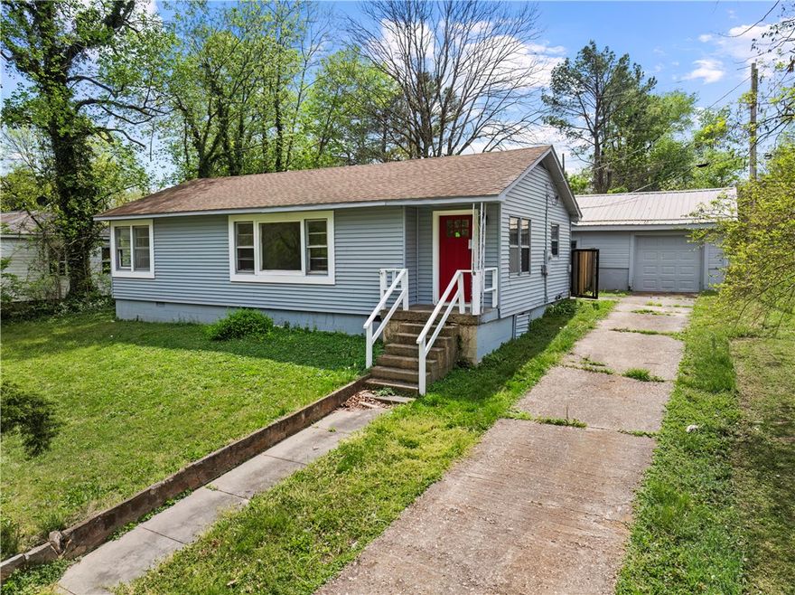 THE 1ST 15 DAYS OF THE LISTING PERIOD, THE PROPERTY IS EXCLUSIVELY AVAILABLE FOR SALE TO OWNER-OCCUPANT BUYERS, HUD-APPROVED NONPROFITS, AND GOVERNMENTAL ENTITIES. AFTER THE EXPIRATION OF 15 DAYS, IT WILL BE AVAILABLE FOR SALE TO ANY OTHER INVESTOR.
Property being sold AS-IS, WHEREIS. Seller has no knowledge of the property or its improvements.

Opportunity with solid potential! This 3-bedroom, 1-bath home offers a convenient location near schools, shopping & dining, plus a large garage with workshop space & a fenced backyard.