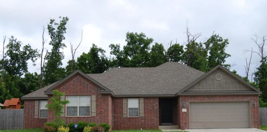 This charming 3 bedroom, 2 bathroom home offers an open-concept living and kitchen area featuring a cozy fireplace and an eat-in kitchen complete with a pantry and all appliances. The large master suite boasts an ensuite bathroom with a soaking tub, a spacious walk-in shower, and a must-see master closet! Additional features include a full-size washer and dryer and a fenced-in backyard perfect for outdoor enjoyment. Tenants responsible for electric, water, trash, gas, and lawn maintenance. We process applications as we receive and once an application is approved, we reach out for deposit. Deposit secures the unit not the application. Please be aware of scams. Our application process is to be paid online through a secure portal, and we do not accept cash, CashApp, Venmo, and/or PayPal.