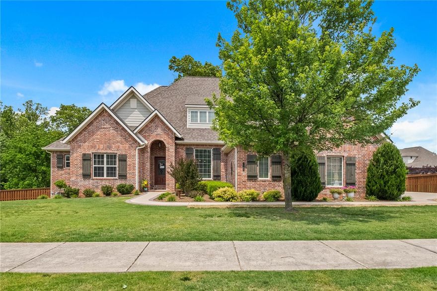 Tucked into the highly desirable Angel Falls neighborhood in Bentonville, this beautifully maintained one-owner home offers over 2,800sq. feet of comfortable living space with 4BRs and 3.5BAs. Meticulously cared for through the years, the home showcases pride of ownership inside and out!  Situated on a large, professionally landscaped lot, the property provides a peaceful setting with mature greenery, inviting outdoor spaces, and plenty of room to relax or entertain. Inside, you’ll find spacious living areas, a functional layout, and timeless finishes designed for everyday living and gathering with family and friends.  Located just minutes from Coler Mountain Bike Preserve, this home offers quick access to some of the area’s best biking and outdoor recreation while still being tucked away in a quiet, established, and highly sought-after neighborhood!