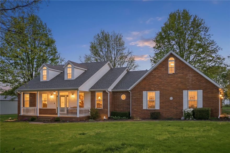 Discover the perfect blend of space, flexibility, and location with this 3-bedroom, 2.5-bath home offering 2,502 sq ft on 1.84 acres in sought-after Tontitown. Enjoy a peaceful setting with the convenience of quick access to the new Springdale Northern Bypass (Hwy 612), putting all of Northwest Arkansas within easy reach. Inside, you’ll find a spacious, functional layout designed for comfortable living and entertaining. The property truly shines with a 2-car attached garage plus a 3-car detached garage featuring a partially finished upper-level room and full bathroom—ideal for a future mother-in-law suite, guest quarters, or private office. Newer roof and carpet. Newer energy efficient windows. With room to expand, relax, and create your ideal lifestyle, this property is full of opportunity.