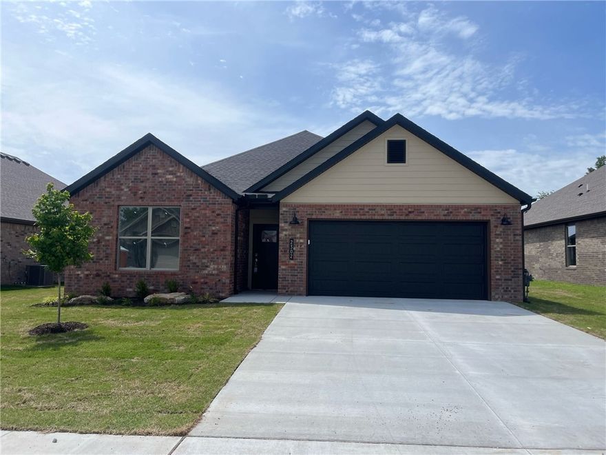 New construction in Heritage Ranch! This 3 bed, 2 bath home offers 1,916 heated sq ft with a desirable split floor plan designed for comfort and privacy. The open-concept living area flows seamlessly into the kitchen and dining space, perfect for everyday living and entertaining. Enjoy modern finishes, LVP flooring in the main living areas, and a spacious 2-car garage. Located within walking distance to the elementary school and less than 5 minutes to JBU. USDA-eligible area.