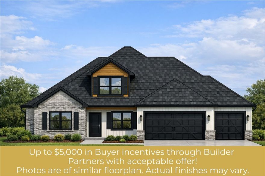 Modern comfort meets everyday practicality in this thoughtfully crafted home. The flowing layout creates a natural sense of connection between living spaces, with abundant light, highlighting the home’s elevated finishes. Built with quality and efficiency in mind, every space feels intentional and livable. With immediate access to the new 612 bypass connector, you’re positioned for quick, convenient travel across Northwest Arkansas — making work, dining, and entertainment just minutes away. A smart choice for those who value craftsmanship, accessibility, and a location that keeps you ahead of the curve.