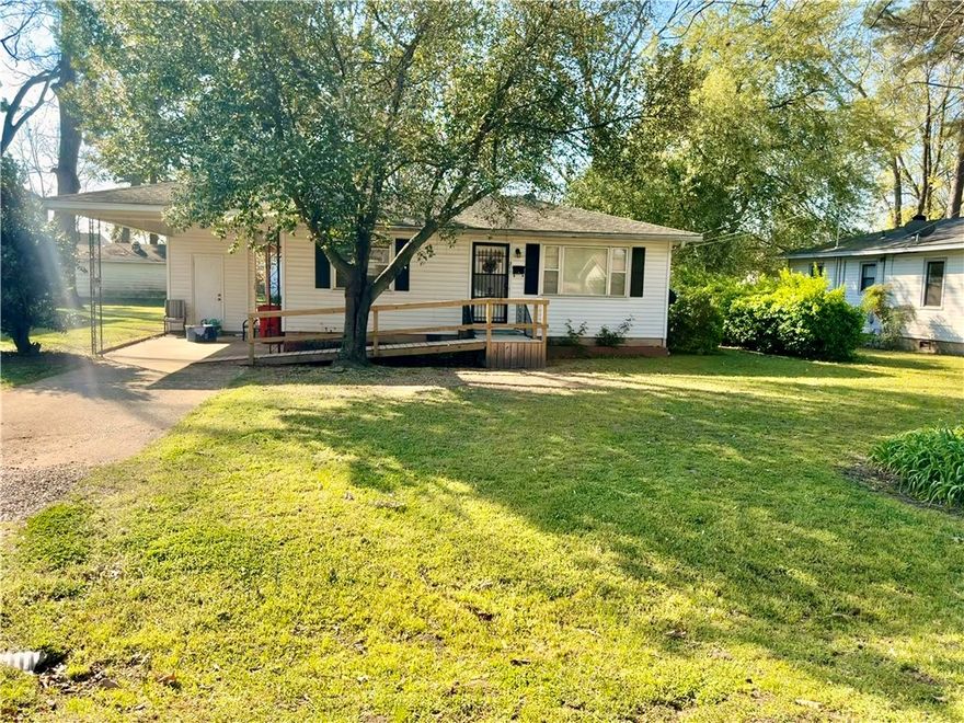 This cozy single-family home at 211 Rock Street in Dardanelle offers a great opportunity for a starter home or investment property. Built in 1959, the home features approximately 900 square feet of living space with 1 bathroom and a functional layout. Sitting on a generous 0.27-acre lot, there’s plenty of outdoor space for future improvements, gardening, or simply enjoying the yard. The home includes central heating and cooling, a mix of tile and carpet flooring, and covered parking with a carport/garage setup. Conveniently located just minutes from local schools, downtown Dardanelle, and the Arkansas River, this property provides small-town living with easy access to nearby Russellville