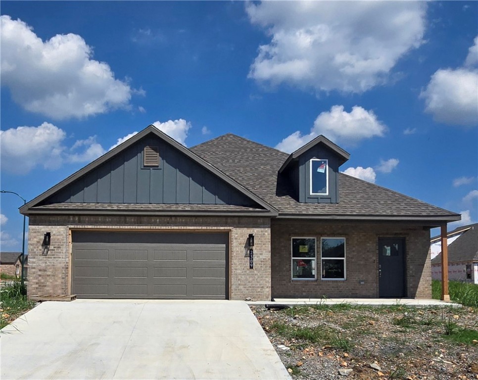 Welcome to Heritage Ranch, Phase 4! This brand-new two-story home is a must-see! The first level features a spacious open-concept living, kitchen, and dining area. It includes three bedrooms, each with walk-in closets, two bathrooms, a laundry room, and a two-car garage. On the second level, you'll find a large bonus room complete with a closet. This home boasts stylish finishes and amenities such as brick and hardie siding, full guttering, LED disk lighting with fan and light kits in all bedrooms, a spacious kitchen island with pendant lights, 3 cm granite countertops, a smart thermostat, Frigidaire Gallery appliances, and more. Combining style and comfort, this home is conveniently located near schools, shopping, and other amenities.