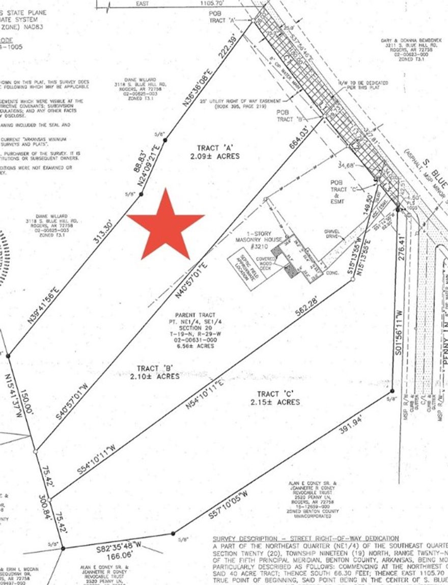 Come build your dream home on a prime lot in the heart of Rogers. This lot is at the edge of the city limits, providing privacy without having to travel far to get to local restaurants, shopping, and the downtown area. This location is just 17 minutes from I-49 and less than 30 minutes from Downtown Bentonville. Don't pass up this opportunity to own a great piece of property!